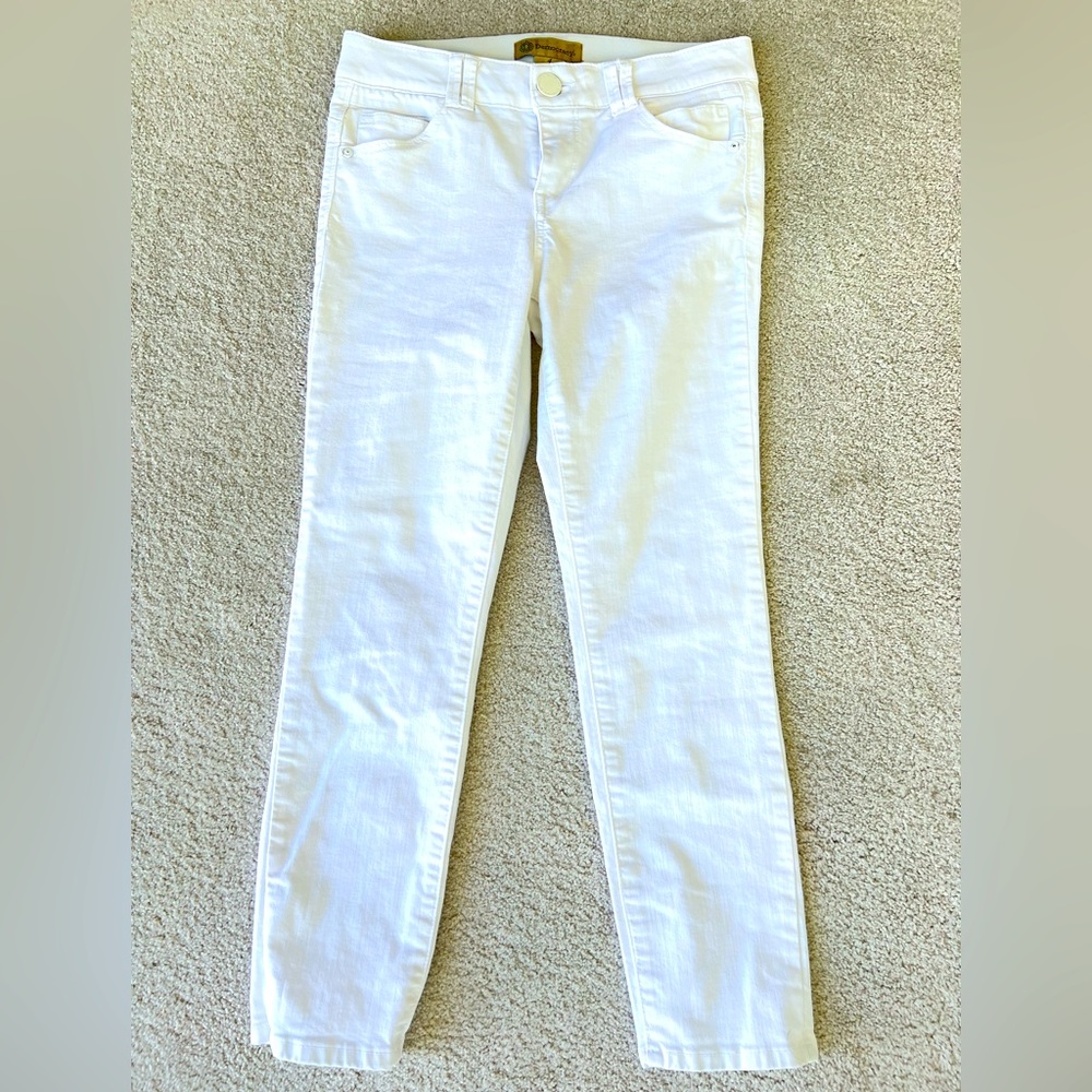 Democracy AB Technology White Denim Crop Jeans Size 4